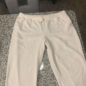White North Face Sweatpants